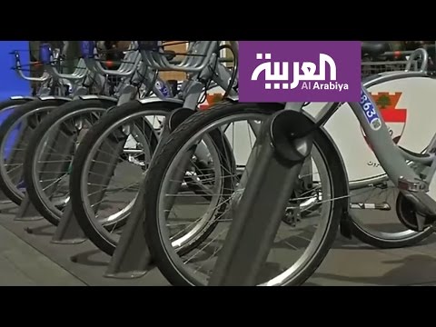 شاهد محطات للدراجات الهوائية لتخفيف الازدحام وتقليل التلوث