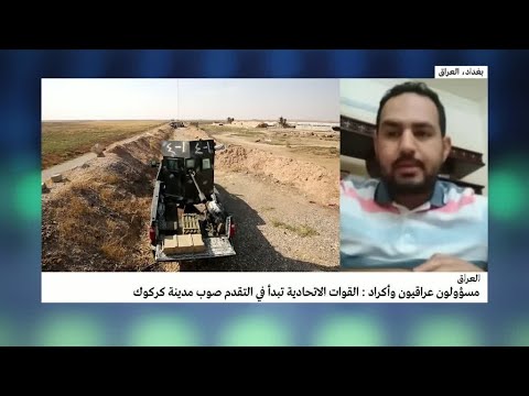 شاهد معارك وقصف مدفعي متبادل بين القوات العراقية والكردية