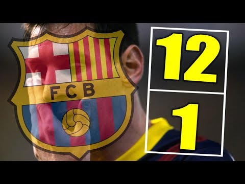 شاهد أكبر 10 هزائم في تاريخ برشلونة