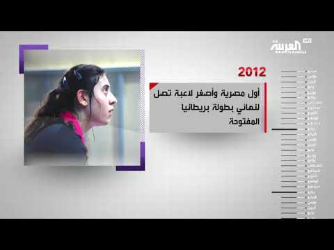 نور الشربيني تعد أول مصرية تصل لنهائي بطولة بريطانيا