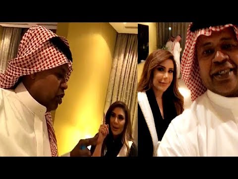 شاهد سعيد العويران يغازل مذيعة العربية سارة دندراوي