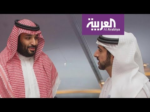 شاهد محمد بن سلمان يلتقي شخصيات عدة في أبوظبي