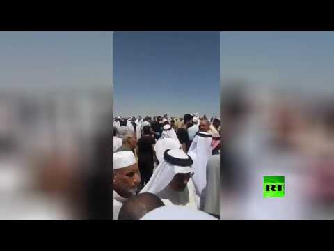 شاهد تشييع آخر وزير دفاع في نظام صدام حسين في مدينة الموصل