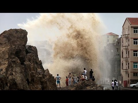 شاهد مقتل 14 شخصًا جراء إعصار سودلور في الصين