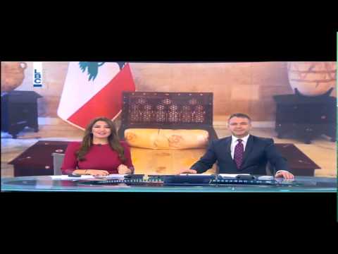 شاهد ماذا حدث بين مذيعة لبنانية وزميلها على الهواء