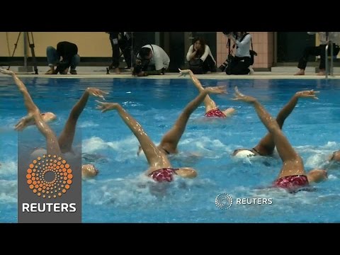 japan synchronized swim team yearns