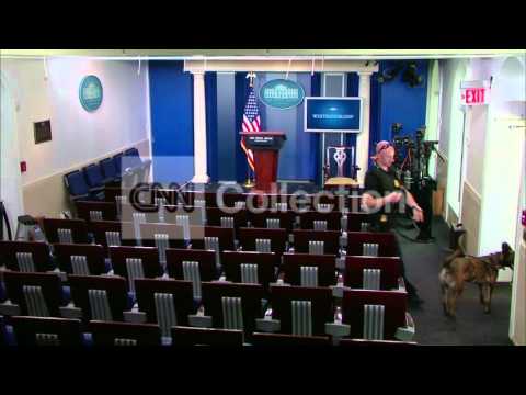 wh press briefing room cleared