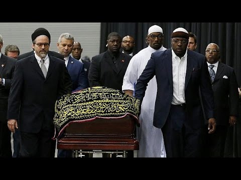 traditional muslim funeral service