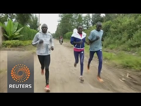 kenyabased refugees running