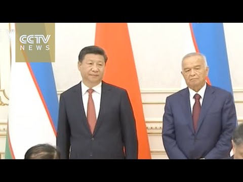 chinauzbekistan ties lifted to comprehensive strategic partnership