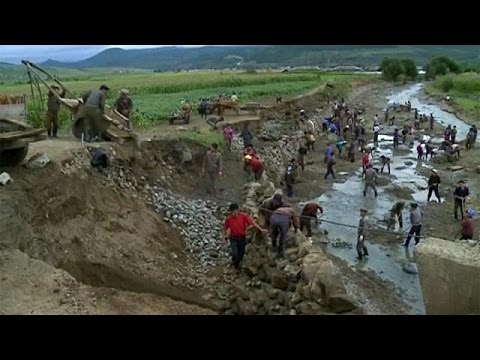 north korea mass recovery efforts underway after floods