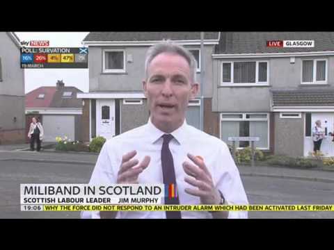 jim murphy scottish labour leader speaks to sky news tonight