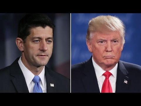 paul ryan says he wont defend trump