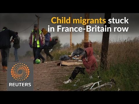 france and britain argue over calais minors