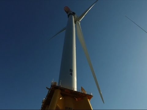 1st us offshore wind farm opens off