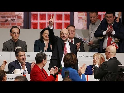 elects schulz as merkels challenger