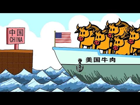 trade of beef and poultry between us and china