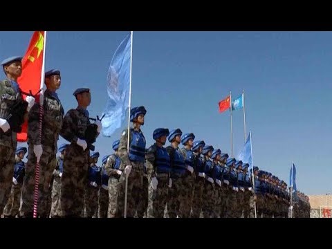 fourth batch of chinese peacekeepers return after completing