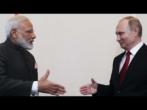 narendra modi meets with russian