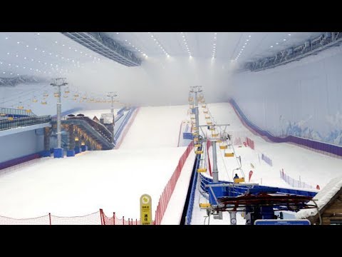 worlds largest indoor ski resort opens