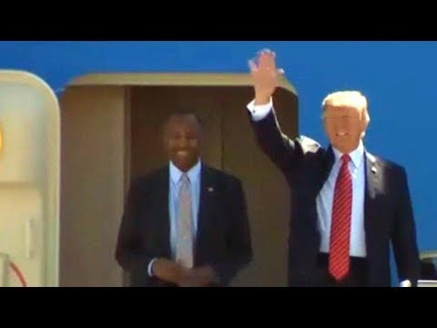 president trump arrive in reno nevada