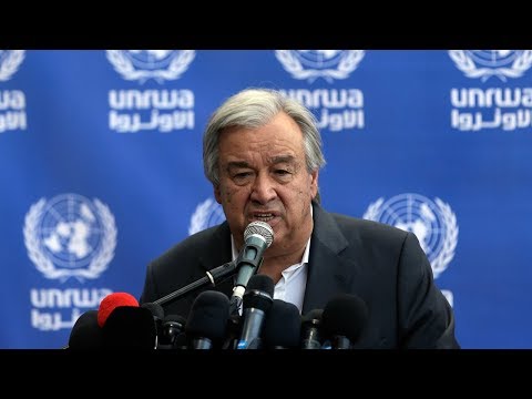 un chief guterres calls for humanitarian aid and lifting