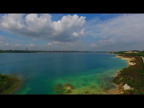 abandoned mining pit turned into park watch dramatic changes