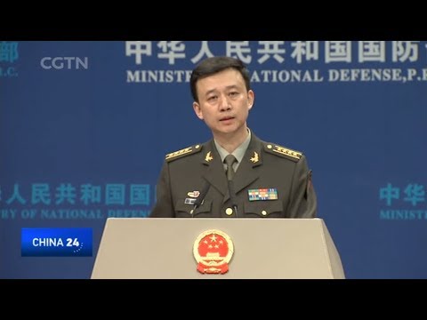 chinas defense ministry responds