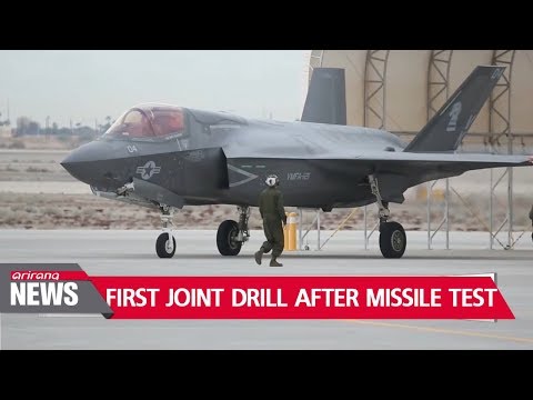 us strategic assets arrive in s korea for first joint drill