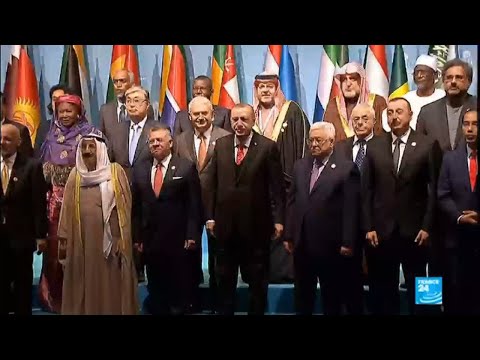 turkeys erdogan hosts extraordinary panislamic summit