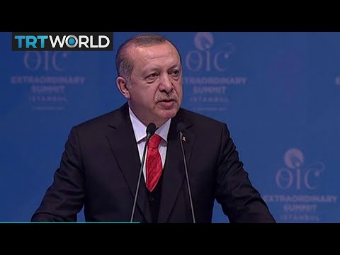 oic jerusalem speech turkeys president erdogan speaks