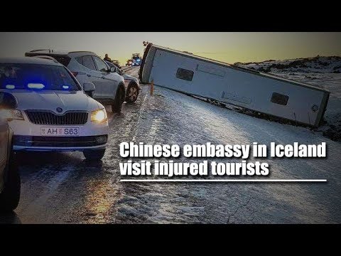 chinese embassy staff in iceland visit injured tourists