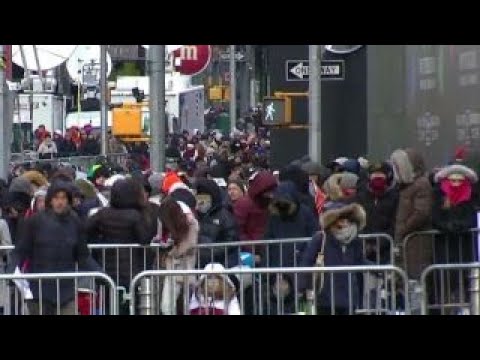 temps below 15 degrees expected for times square on nye