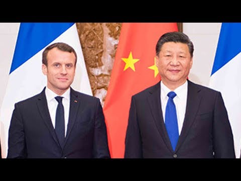 french president emmanuel macron wraps up state visit to china