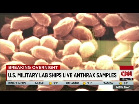 anthrax accidentally sent to us and south korea