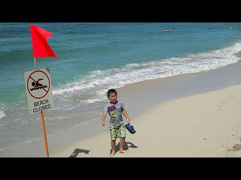 sewage spill hits honolulus waikiki beach