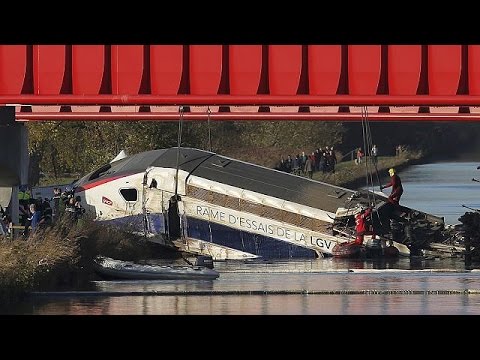 excessive speed caused the derailment of a high speed french tgv train