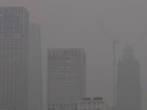 smog smothers beijing prompting red alert