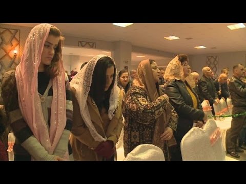 christians fleeing from daesh find refuge