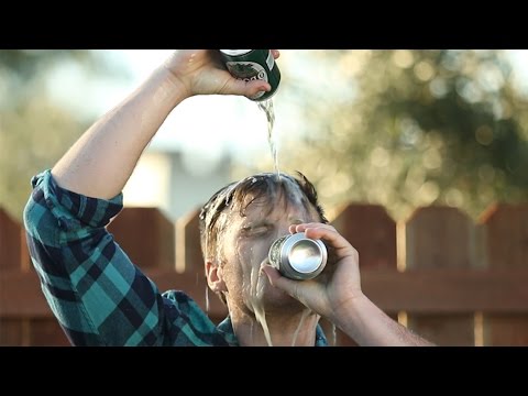 to drink a beer