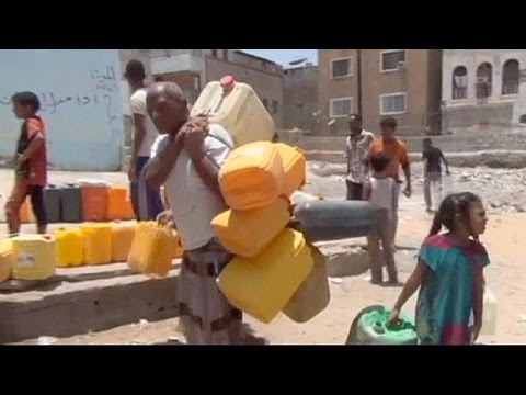 water and food shortages in aden