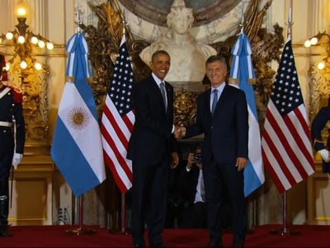 raw obama meets argentinas