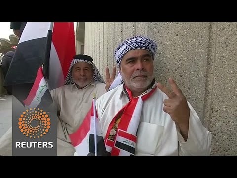 iraqi protesters end green zone sitin