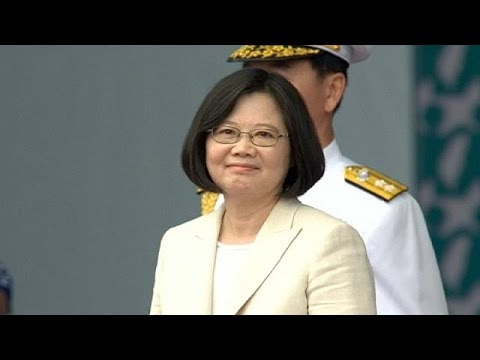 taiwans first female president tsai ingwen sworn in