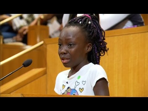 childs speech inspires city of charlotte after shoo