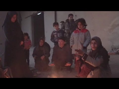 civilians caught in the crossfire in aleppo