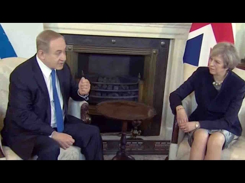 israel pm benjamin netanyahu meets theresa may