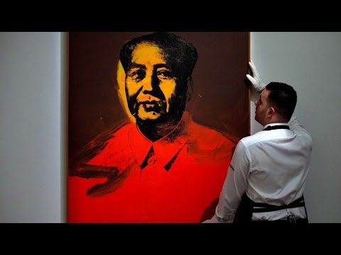 mao portrait by warhol fetches