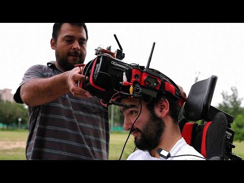 paralyzed pilot uses drones