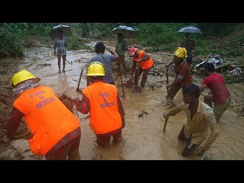 police bangladesh landslides leave